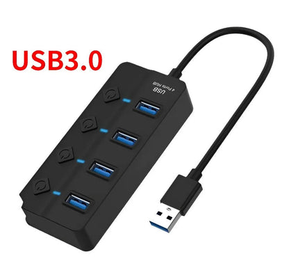 Független kapcsolós USB-elosztó