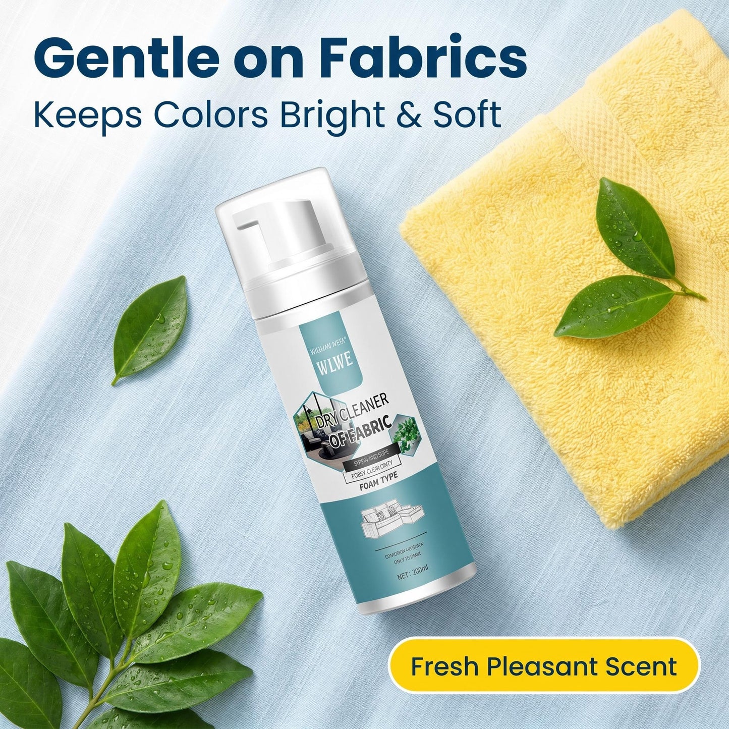 🛋️ A bútorokon ragadó makacs foltok végre eltűnnek erőlködés nélkül! 🧼✨ Erőteljes habos tisztítószer szövetekhez ✅