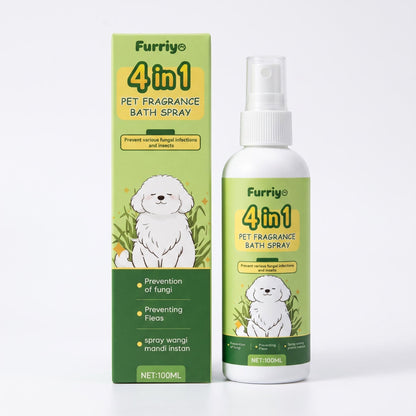😩 Kutyád utálja a fürdetést, gyors frissítésre van szüksége séták után? 🐾 -Kutyafürdő-spray