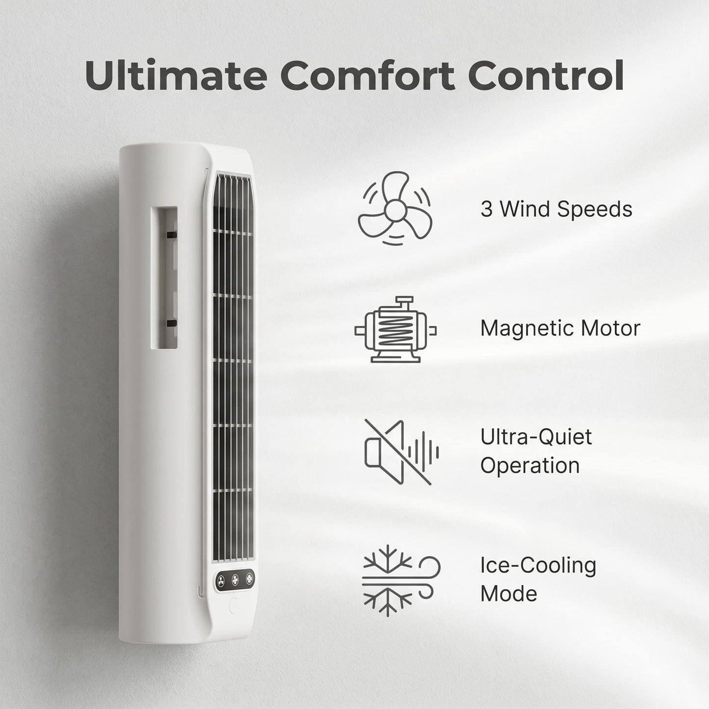 🥵 Otthonodban meleg van és nem szereted a zajos hagyományos ventilátorokat? 🪭 Asztali, lapát nélküli cirkulációs ventilátor