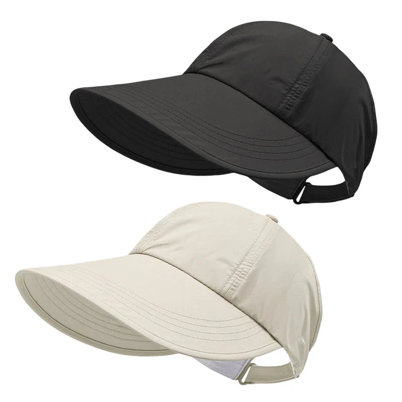 🧢Női, széles karimájú, baseball stílusú napellenző sapka🌞