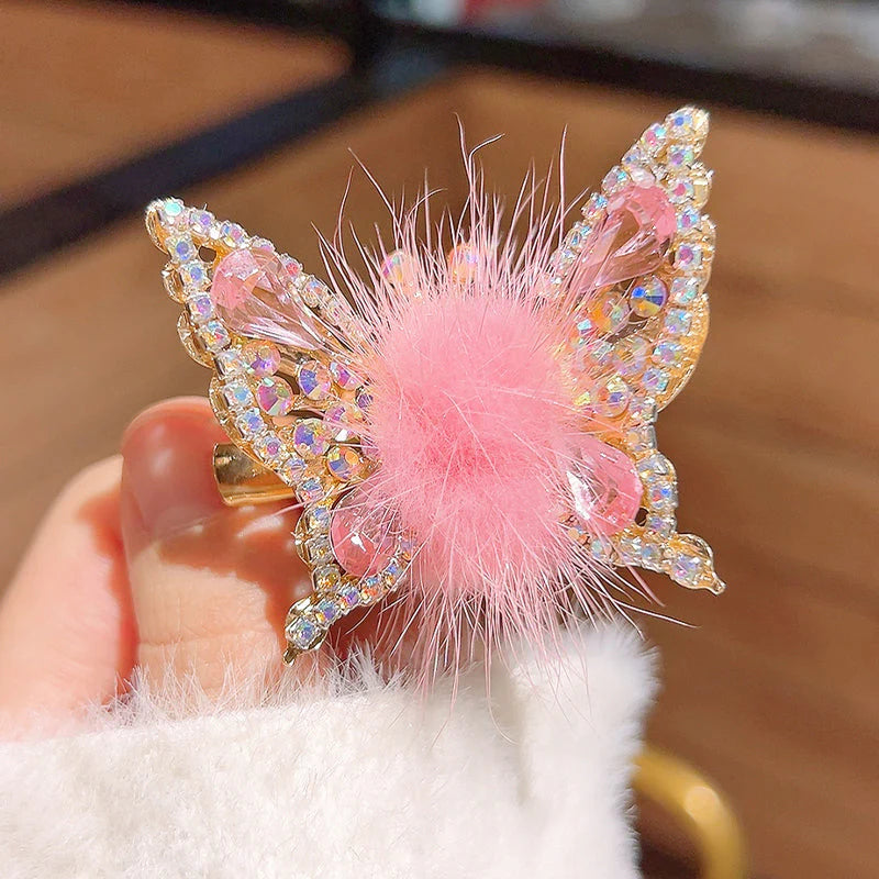 🦋✨ Repülő pillangós hajtű – varázslatos és játékos kiegészítő