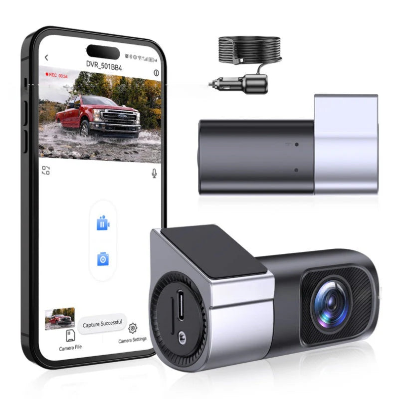 📷 Fedélzeti kamera 1080P Full HD – Wi-Fi, Éjjellátó & G-szenzor | Autós kamera, baleseti bizonyíték 🚗🌙📡