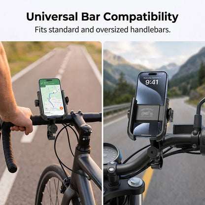 Kerékpárra szerelhető mobiltelefon-tartó🚴