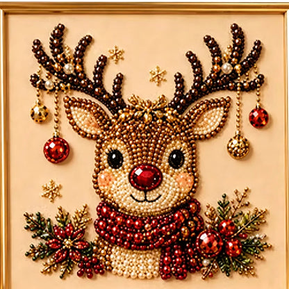 🎄🎅 Karácsonyi festőkészlet gyöngyökkel és strasszokkal, kézműves foglalkozás gyerekeknek és felnőtteknek