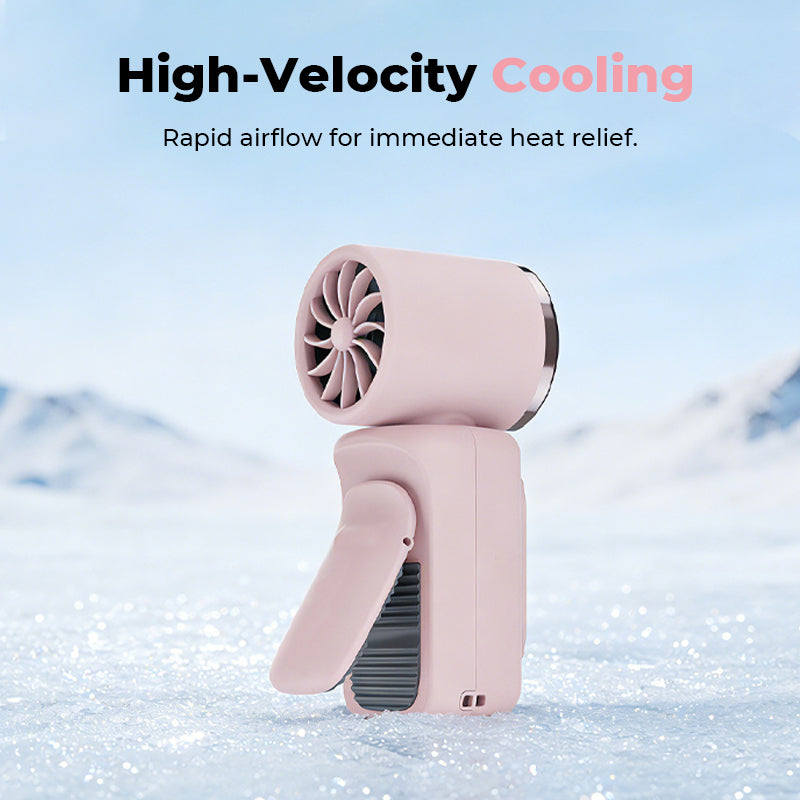 ❄️ Hordozható rögzíthető hűtőventilátor – Erős légáramlat, csendes működés!🌬️