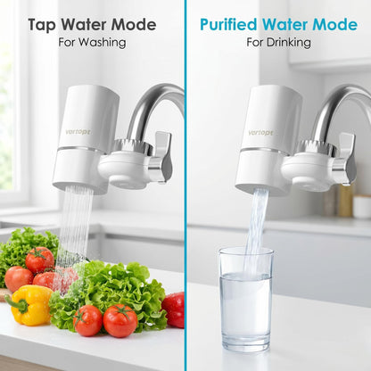 😩 Zavar a csapvízben lévő szennyeződés és kellemetlen íz? 💧5 fokozatú szűrőrendszerű csapvízszűrő közvetlen fogyasztásra