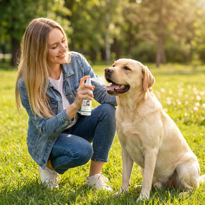 🔥1+1 akció🔥✨Aggódsz kedvenced fogkőjéért és büdös szájáért? 🐾🦷 Kíméletes szájápoló spray háziállatok számára