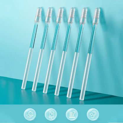 🔥🔥48+24 ingyenes👂 Biztonságos, fájdalommentes fültisztítás!🌱 Környezetbarát fültisztító tampon – Mosható, többcélú használat felnőtteknek, babáknak és állatoknak!