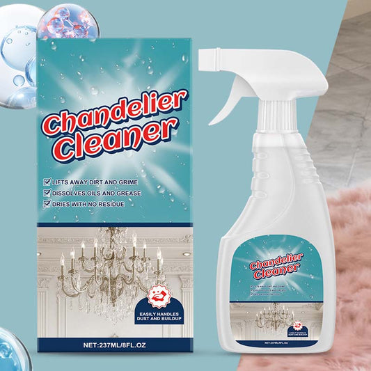 ✨ Csillár tisztító‑ és ápoló spray-Még mindig nem tudod mit tenni, ha a magas csillár tele van porral és nehezen elérhető? Ez a spray pont neked való!
