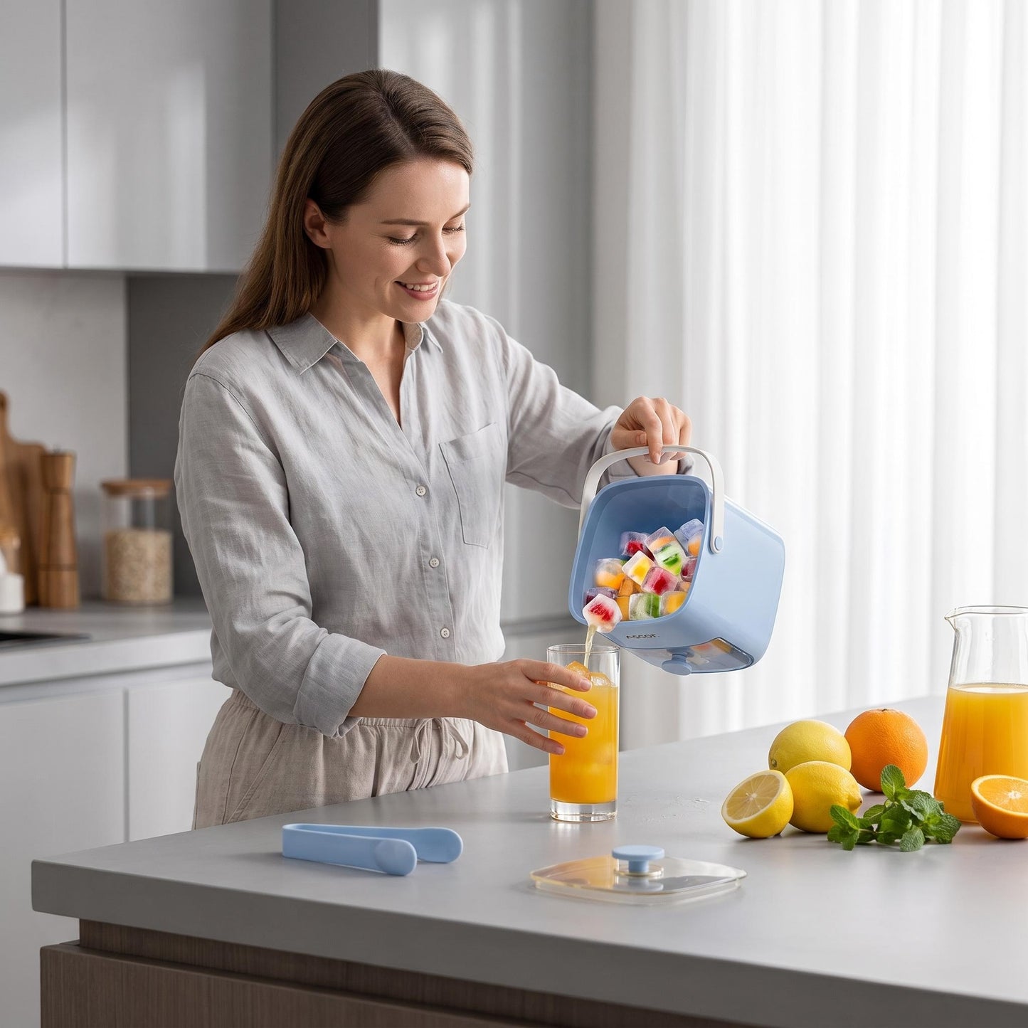 ❄️ Szeretnél gyorsan jégkockákat készíteni otthon? Otthoni használatra szánt gyorsfagyasztó jégtálcák