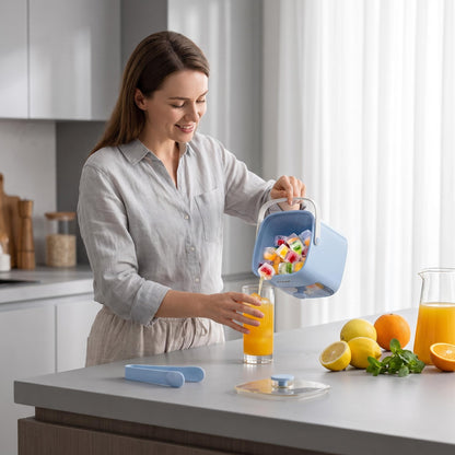 ❄️ Szeretnél gyorsan jégkockákat készíteni otthon? Otthoni használatra szánt gyorsfagyasztó jégtálcák
