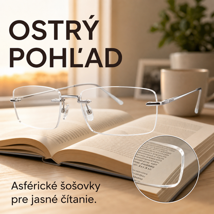 Okuliare na čítanie Gypsophila Smart Zoom s meniacou sa farbou