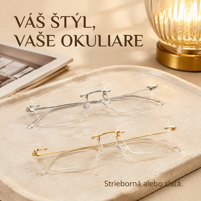 Okuliare na čítanie Gypsophila Smart Zoom s meniacou sa farbou
