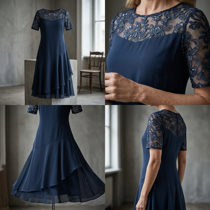 🥰 Keresel egy légies, nőies midi ruhát minden nyári programhoz? ⏰ UTOLSÓ NAPI PROMÓCIÓ - 40% KEDVEZMÉNY 💖 [S-3XL] 👗✨️ Női Réteges Háló A-vonalú Midi Ruha