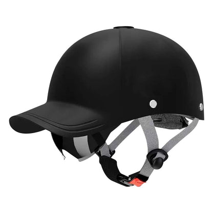 🏍️ Szeretnél stílusosan motorozni anélkül, hogy nagy sisak elrontaná a szetted? 🔥 Unisex Baseboll Sapka Stílusú Motorkerékpár Sisak 🏍️🧢