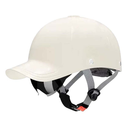 🏍️ Szeretnél stílusosan motorozni anélkül, hogy nagy sisak elrontaná a szetted? 🔥 Unisex Baseboll Sapka Stílusú Motorkerékpár Sisak 🏍️🧢