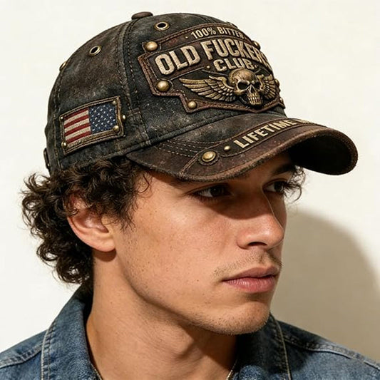 💝🧢Retro hímzett baseball sapka
