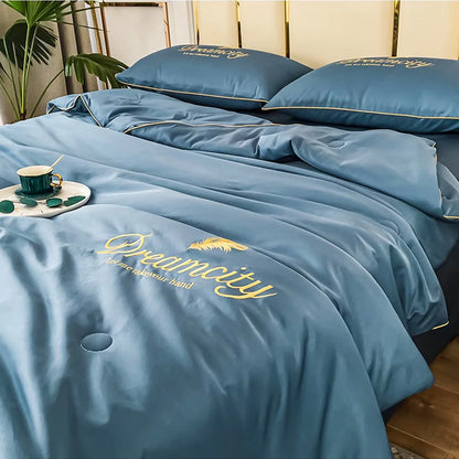 ☁️ Aludj, mintha a felhőkön feküdnél | 🛏️2026 új, hűvös technológiájú ágyneműkészlet | Mosható és lélegző 💤