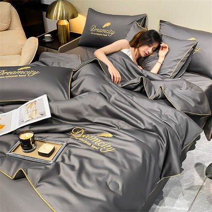 ☁️ Aludj, mintha a felhőkön feküdnél | 🛏️2026 új, hűvös technológiájú ágyneműkészlet | Mosható és lélegző 💤