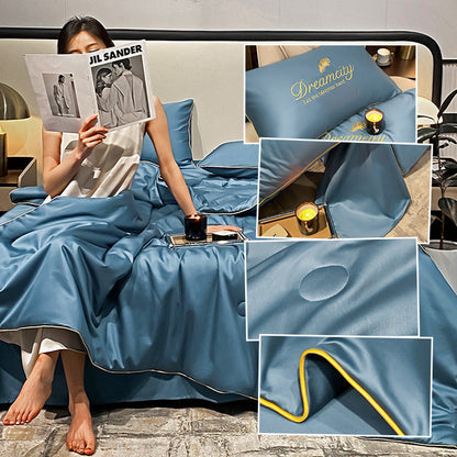 ☁️ Aludj, mintha a felhőkön feküdnél | 🛏️2026 új, hűvös technológiájú ágyneműkészlet | Mosható és lélegző 💤