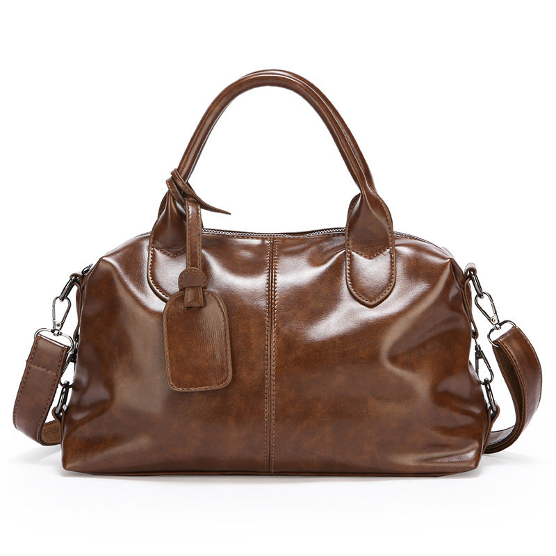 Nagy, puha bőrből készült női táska👜