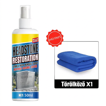 🪨 Ne küszködj többé a köves felületek makacs szennyeződéseivel! 🏛️ Sírtisztító spray – gyors hatású | Gránithoz, márványhoz, kék kőhöz, természetes kőhöz – utánvéttel 🌿
