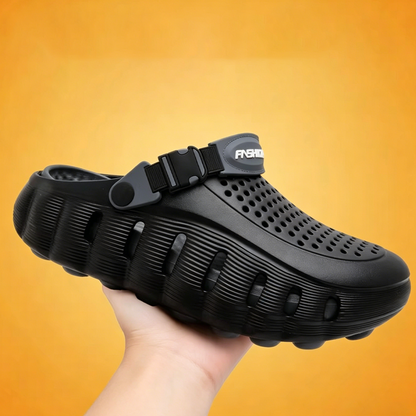 🦶 Otthon lábai végre megszabadulnak a fáradtságtól egy hosszú munkanap után! 🔥💖 Férfi ultra-puha párnázott papucs