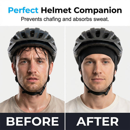 🧢🏍️ Uniszex légáteresztő koponyasapka állítható zsinórokkal 💪