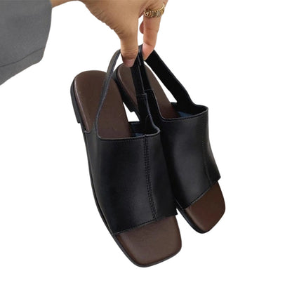 Keresed az egyedi stílusú szandált, ami visszahozza a retro hangulatot? 🕶️👡 Női retro, négyzetes orrú, hátul nyitott szandál