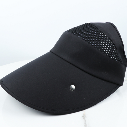 ☀️Védd bőrödet a káros napsugárzástól! 🧢🌞 Széles karimájú napellenzős sapka arcvédővel 💨
