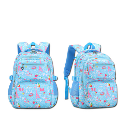 🎒✨Aranyos, sok zsebű iskolatáska kislányoknak🦄
